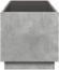vidaXL Couchtisch mit Infinity-LED Betongrau 70x50x50 cm 847661 Bild 6