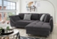 Ecksofa Schlafcouch L-Garnitur Bettkasten Ottomane rechts Mikrofaser Anthrazit Bild 2