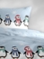 Bettwäsche Bierbaum Biber 4115-20 Pinguine Schneeflocken Blau 135x200 Bild 4