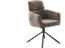 2er Set Sesselstuhl Quebec, 360° drehbar - Taupe / Schwarz Bild 8