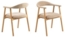 Holzstuhl >Addi< (2er-Set) in Beige, Polyester, Massivholz - 56x75,5x54 (BxHxT) Bild 6