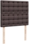 vidaXL Boxspringbett mit Matratze Dunkelbraun 120x190 cm Stoff 3293536 Bild 8