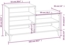 vidaXL Schuhregal Betongrau 102x36x60 cm Holzwerkstoff 819736 Bild 9
