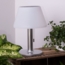 LED Solartischlampe, silber, Edelstahl, weiß, H 28 cm Bild 8