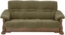 Sofa 3-Sitzer Katlin Bezug Flockstoff Eiche rustikal P43 / grün 22757 Bild 10