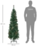 HOMCOM Künstlicher Weihnachtsbaum 165 cm Christbaum mit 412 Spitzen, Kiefer, 31 Zapfen, klappbar Metallständer, für Weihnachten Deko, Grün Bild 2