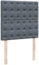 vidaXL Boxspringbett mit Matratze Dunkelgrau 80x200 cm Samt 3290775 Bild 7