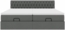 vidaXL Ottoman-Bett mit Matratzen Dunkelgrau 180x200 cm Stoff 3312016 Bild 6