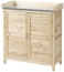 Outsunny Garten-Geräteschrank Pflanztisch mit Unterschrank, aus Holz, mit 2 Einlegeböden, BxT: 83x40 cm, (Schrank, 1 St, Gartenschrank), für Garten, Naturholz Bild 4