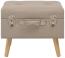 vidaXL Hocker mit Stauraum 3 Stk. Beige Stoff 247524 Bild 10
