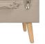 vidaXL Hocker mit Stauraum 3 Stk. Beige Stoff 247524 Bild 12