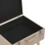 vidaXL Hocker mit Stauraum 3 Stk. Beige Stoff 247524 Bild 11
