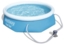 BESTWAY Fast Set Pool Rund Swimmingpool mit Filterpumpe Filter 244x66cm Bild 6