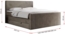 Boxspringbett KING DOREN, mit zwei Bettkästen und einer Multipocket-Matratze - 180x200 - Braun Velours - H3 Bild 6