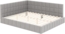 Merax Polsterbett Schlafsofa 160*200 Multifunktionsbett mit Lattenrost aus hautsympathischem Samtstoff Grau Bild 9