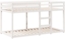 vidaXL Etagenbett mit Dach Weiß 80x200 cm Massivholz Kiefer 3281959 Bild 6