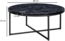 Wohnling Design Couchtisch Ø 80 cm Marmoroptik Bild 8