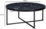Wohnling Design Couchtisch Ø 80 cm Marmoroptik Bild 7
