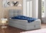 Boxspringbett Best Mini mit Bettkasten und Matratzentopper - Einzelbett mit Bonell-Matratze und Topper, Polsterbett, Bett, Schlafzimmer (Grau (Inari 91), 100 x 200 cm) Bild 6