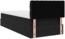 vidaXL Ottoman-Bett mit Matratze Schwarz 80x200 cm Samt 3311809 Bild 8