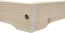 Extra niedriges Doppelbett 180x200 platzsparendes Loftbett Fichte Tanne geölt V-60.47-18Rollrost inkl. Bild 6