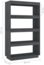 vidaXL Bücherregal/Raumteiler Grau 80x35x135 cm Massivholz Kiefer 810891 Bild 8