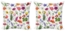Abakuhaus Kissenbezüge Modern Accent Doppelseitiger Digitaldruck, (2 Stück), Blume Farbige Rosen Tulpen Bild 4