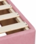 vidaXL Boxspringbett mit Matratze Rosa 160x200 cm Samt 3290971 Bild 10