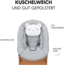 Hauck Alpha Newborn Set Pre Nature Grey Hochstuhl & Babywippe Bild 7