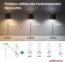 Zafferano Poldina Pro Dimmbare LED-Tischlampe aus Aluminium braun Bild 7