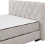 Stella Trading NAGOL B Boxbett 160x200, Sand - Bequemes Doppelbett mit Bettkasten und Premium 9-Zonen-Federkern Wendematratze - 185 x 114 x 214 cm (B/H/T) Bild 6