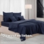 twenty:three® Kissenbezug Lyocell Kissenbezug Midnight Blue, Atmungsaktiv, Ultraweich, 100% TENCEL™ Lyocell, Nachhaltig, 40x40 Bild 4