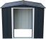 VCM Gartenhaus Gartenhaus ECO Duramax 921214 Anthrazit H. 181 x B. 202 x T. 113 cm Bild 9