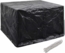 vidaXL Gartenmöbel-Abdeckung mit 8 Ösen, Polyethylen schwarz, 135 x 135 x 90 cm Bild 1