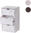 Kommode mit 3 Schubladen HWC-C62, Shabby-Look, Vintage, 53 x 32 x 26 cm ~ weiß Bild 10