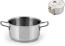 H&H Elodie Kasserolle mit Induktionsboden, 2 Griffe, Edelstahl, 14 cm Bild 1