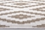 NORTHRUGS In- und Outdoor Teppich Malta 80x250 cm - Wendeteppich Wetterfest Modernes Geometrisches Muster Teppich für Balkon Terrasse Garten Wintergarten Wohnzimmerteppich Wasserfest in Linen Bild 9