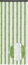 Flauschvorhang 56x185 Unistreifen grün - weiß Bild 2