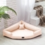 TRIVIA Orthopädisches Hundebett Dreieckbett - 120x120cm, 05 Creme Bild 2