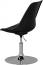 Amstyle 'KORSIKA' Stuhl drehbar aus Kunstleder & Metall, 76 x 46 x 46 cm, Schwarz Bild 7