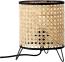 Brilliant Leuchten No. 99089-09 LED Tischleuchte Wiley 1-flammig E27 Rattan Bild 1