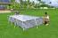 Steel Pro™ Frame Pool ohne Pumpe 366 x 201 x 66 cm, Blattform-Design, eckig Bild 6