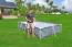 Steel Pro™ Frame Pool ohne Pumpe 366 x 201 x 66 cm, Blattform-Design, eckig Bild 7