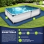 tillvex® Pool Bodenschutzmatte mit Löchern 12 Stück Blau | Unterlegmatte für Pool & Planschbecken 51x51 cm | Poolmatte Bodenmatte Outdoor | Poolunterlage Bodenschutz Matten wärmeisolierend | Whirlpool Bodenfolie weich Bild 7