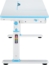 Kinderschreibtisch Sauda 120x60 cm Blau [en. casa] Bild 7