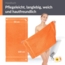 Lashuma Handtücher Linz, Frottee (2-St), Frottee Handtücher orange 50x100 cm Bild 8