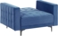 Sessel ABERDEEN Samtstoff Blau Bild 4