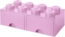 Lego 'Storage Brick 8' Aufbewahrungsbox rosa mit 2 Schubladen Bild 4