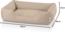 BedDog Hundebett ZARA, Hundekissen mit abziehbaren waschbaren Bezug, Hundekorb, Hundesofa, für kleine, große, mittel-große Hunde (XL) ca. 100x85x23cm, NAMIB-SAND (beige) Bild 10