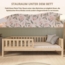 Crazy Pine Kinderbett 190x90 cm – Hohes Montessori Bodenbett aus Holz mit Rausfallschutz – Sicheres Kleinkindbett – Skandinavisches Design, Leichte Montage - Crazy Basic Bild 6